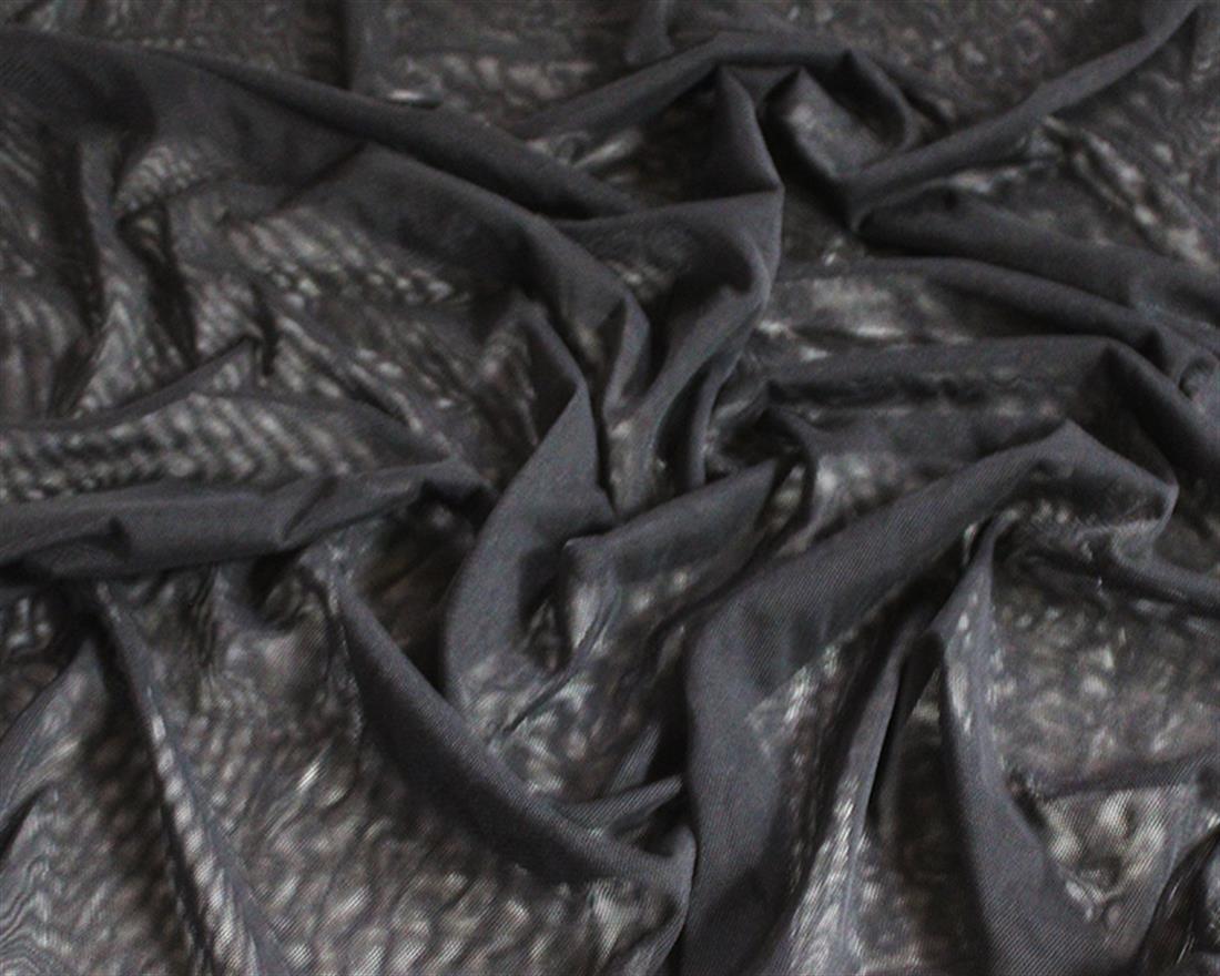 Plain Power Mesh Foil Fabric