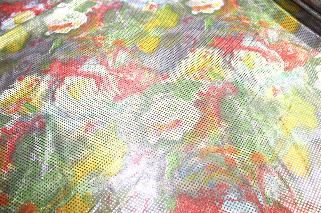 Printed a Soft and Lightweight Foil Fabric