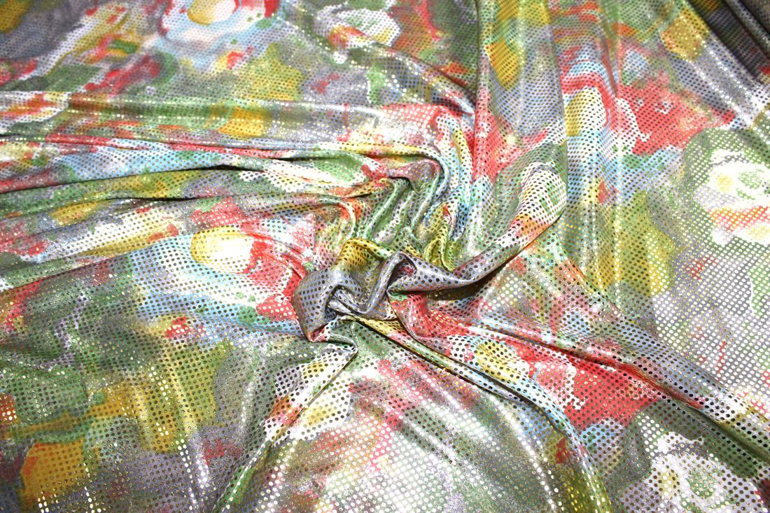 Printed a Soft and Lightweight Foil Fabric