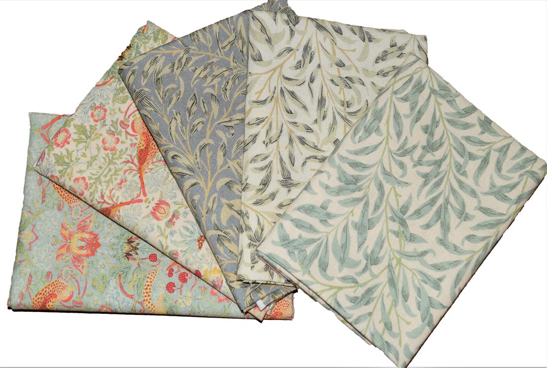 Fat Quarter Bundle William Morris Cotton Fabric