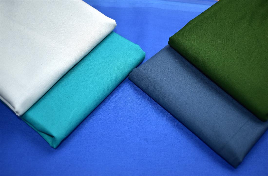 Col 1 Fat Quarter Bundle Plain 100% Cotton Fabric