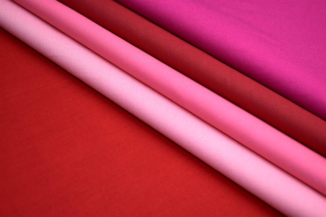 Col 1 Fat Quarter Bundle Plain 100% Cotton Fabric