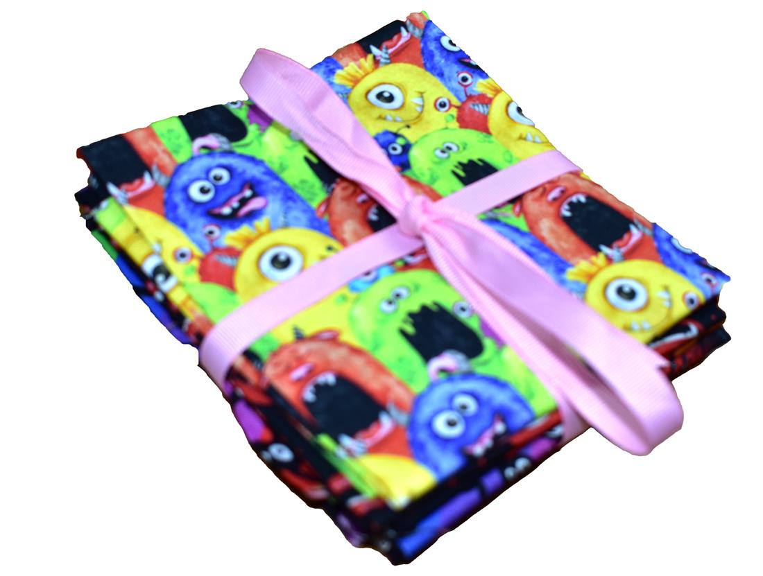 Halloween Fat Quarter Bundle Printed 100% Cotton Fabric
