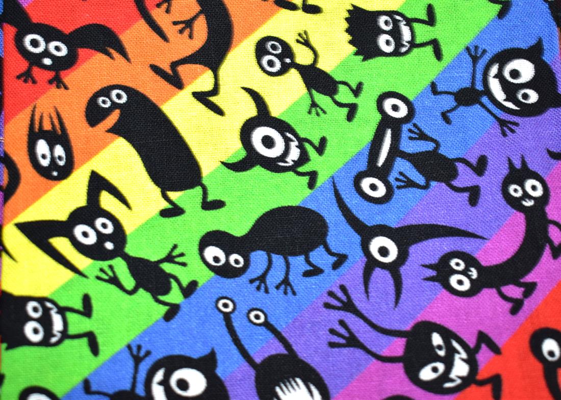 Halloween Fat Quarter Bundle Printed 100% Cotton Fabric