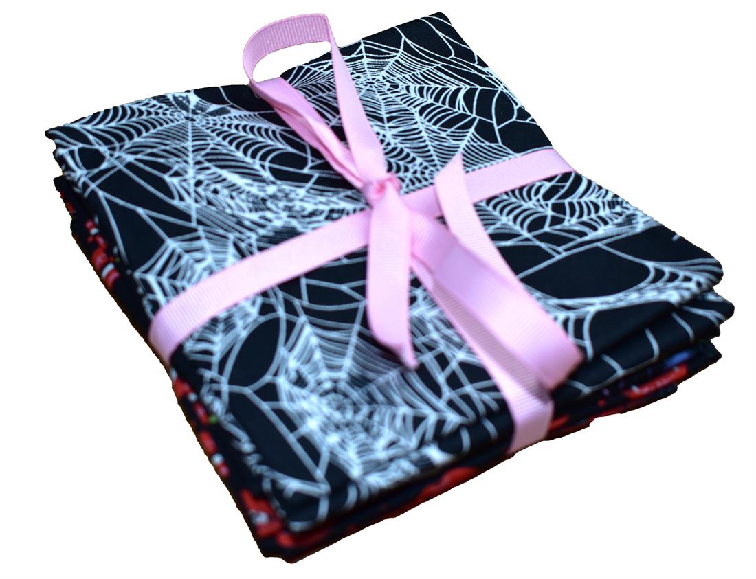 Halloween Fat Quarter Bundle Printed 100% Cotton Fabric