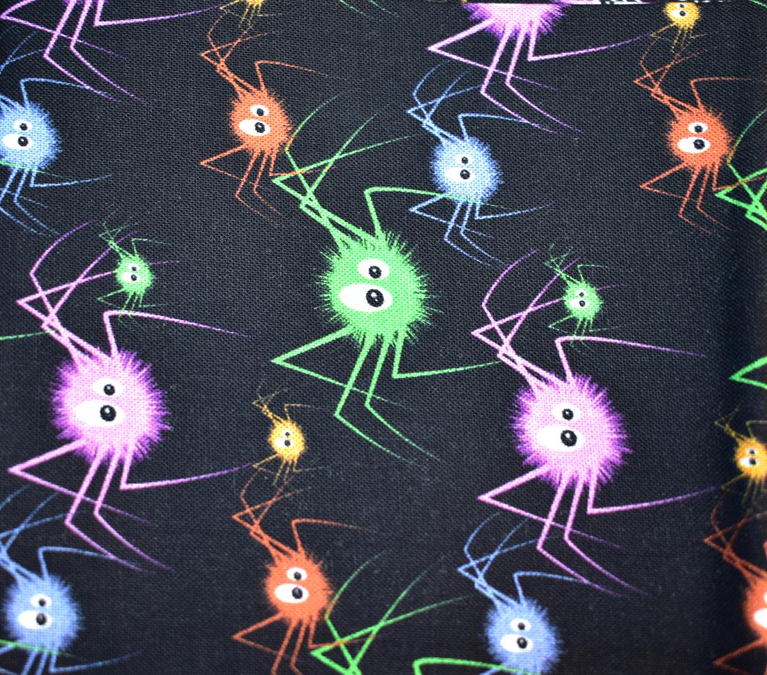 Halloween Fat Quarter Bundle Printed 100% Cotton Fabric