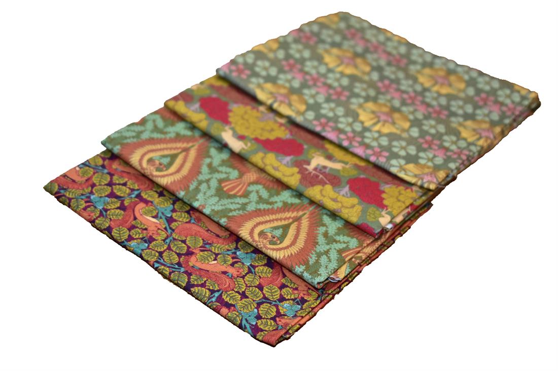 Mixed Coloured William Morris Fat Quarter Bundle