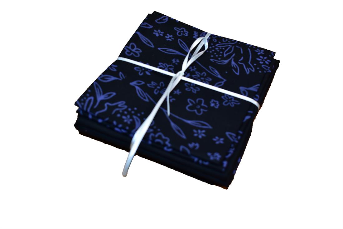 Mix Fabrics Fat Quarter Bundle Printed and Plain 100% Cotton Fabric