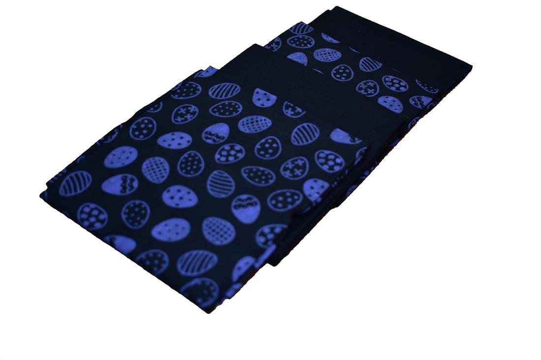 Mix Fabric Fat Quarter Bundle Printed and Plain 100% Cotton Fabric