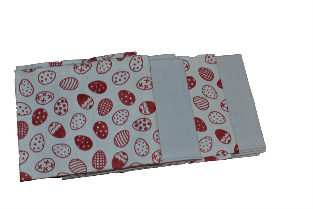Mix Fabric Fat Quarter Bundle Printed and Plain 100% Cotton Fabric