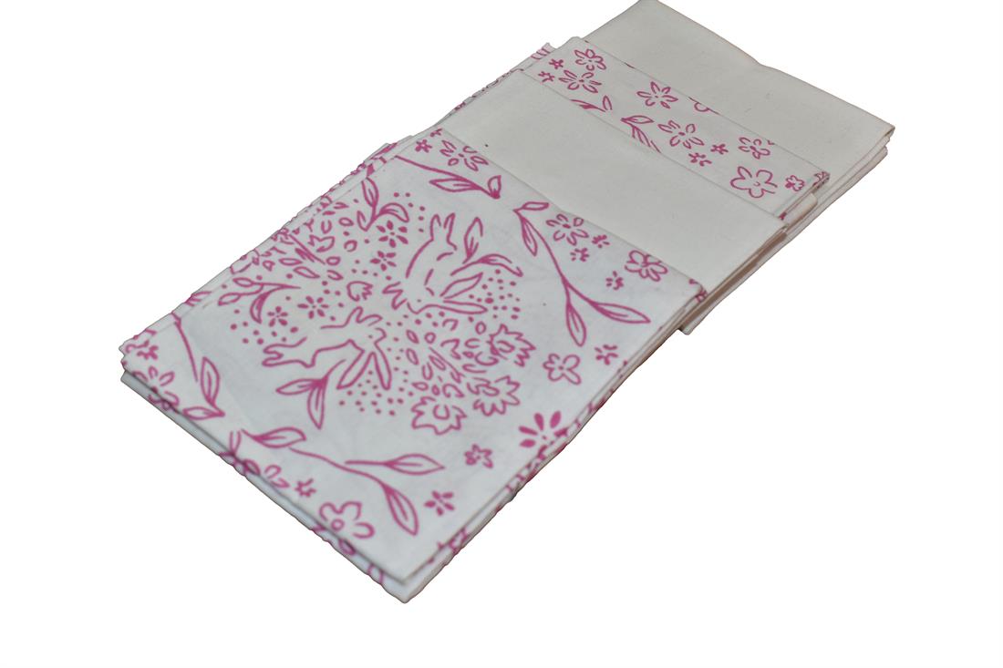 Mix Fabric Fat Quarter Bundle Printed and Plain 100% Cotton Fabric