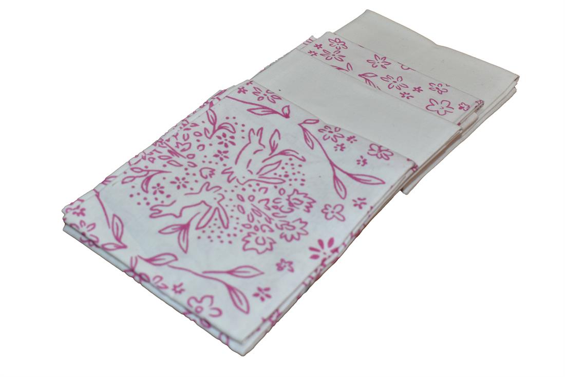 Mix Fabric Fat Quarter Bundle Printed and Plain 100% Cotton Fabric