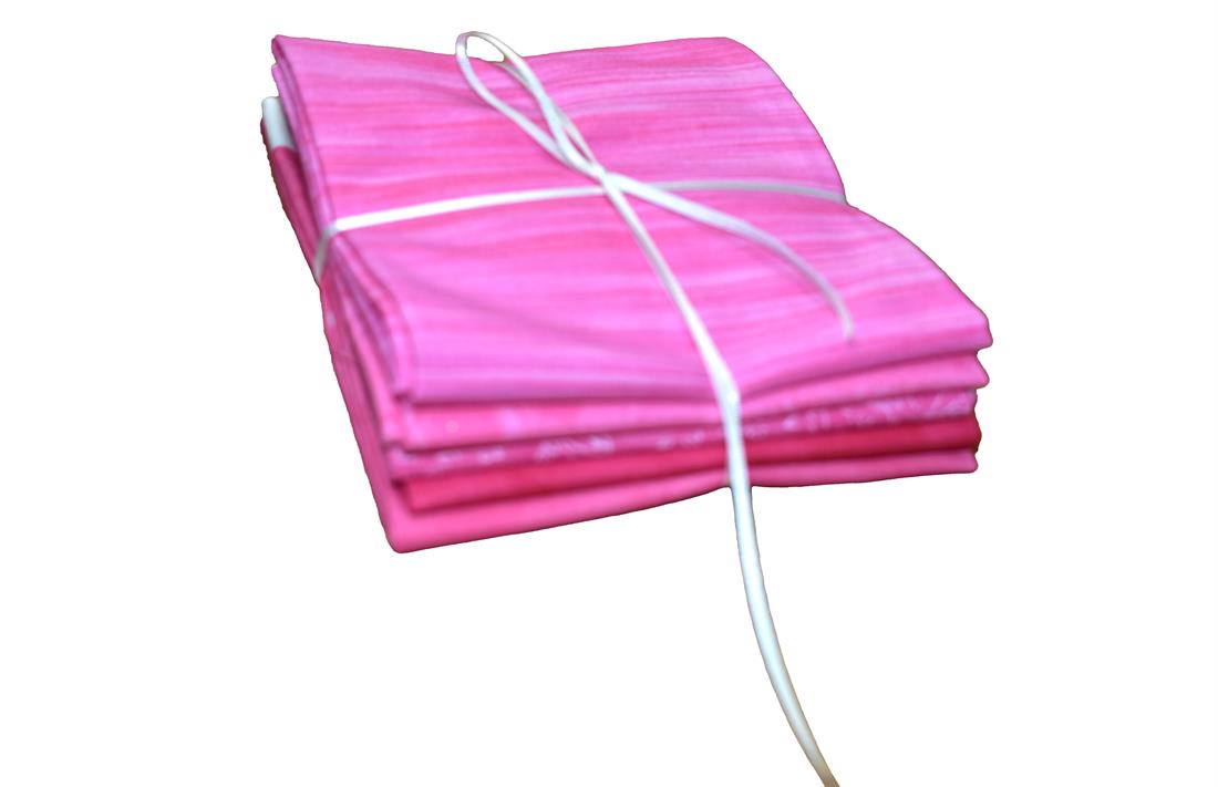 Mixed Coloured Blender 100% Cotton Fat Quarter Bundle