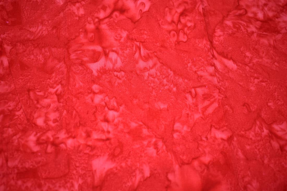 Red Batik Single Fat Quarter
