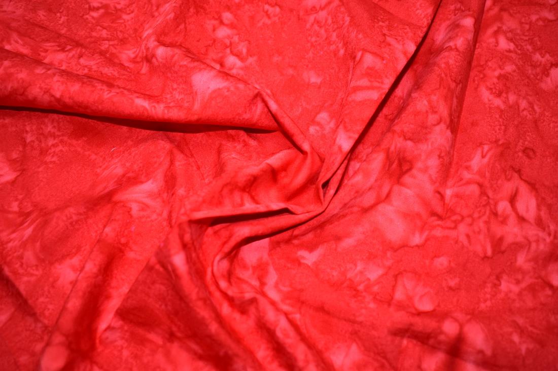 Red Batik Single Fat Quarter