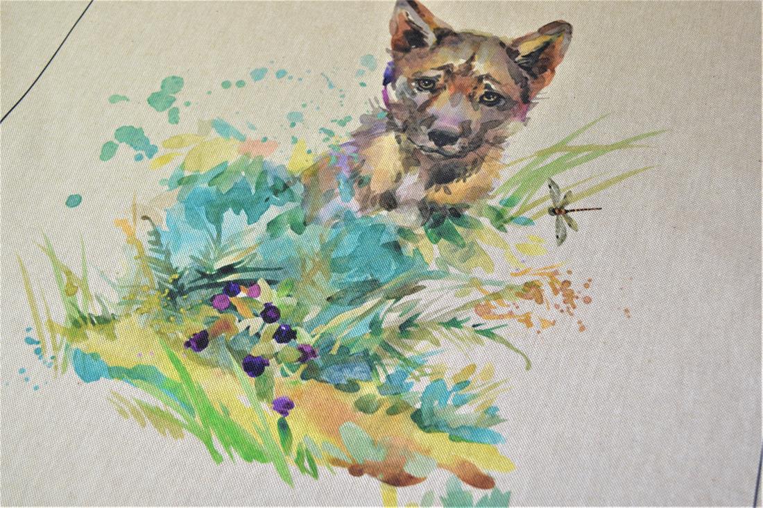 Printed Digital Canvas Fabric