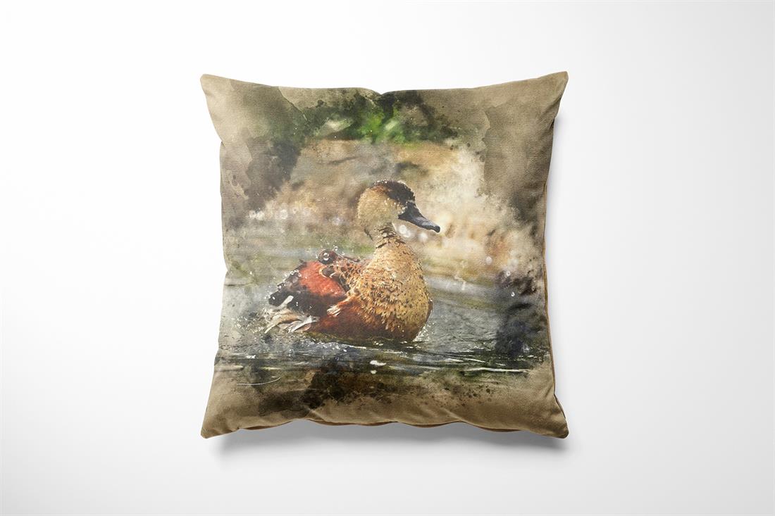 Duckling Printed Digital Canvas Fabric