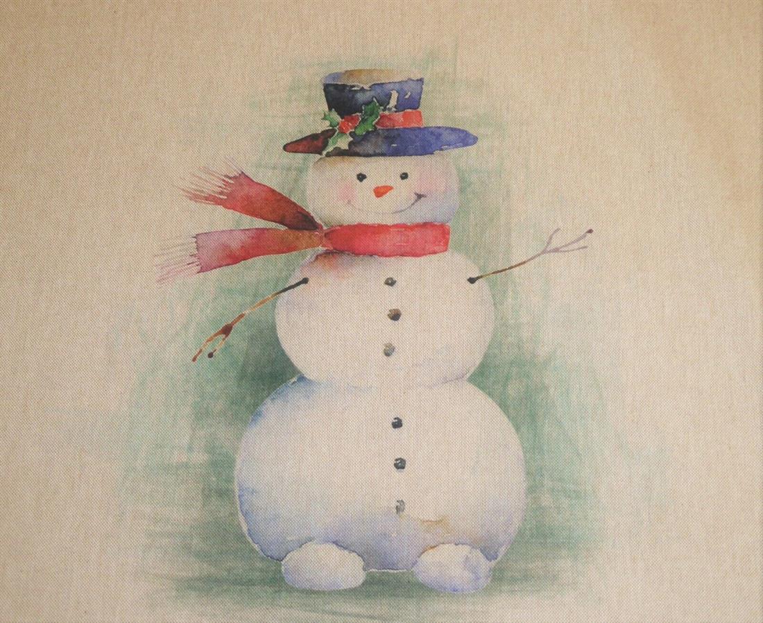 Natural Printed Digital Canvas Fabric