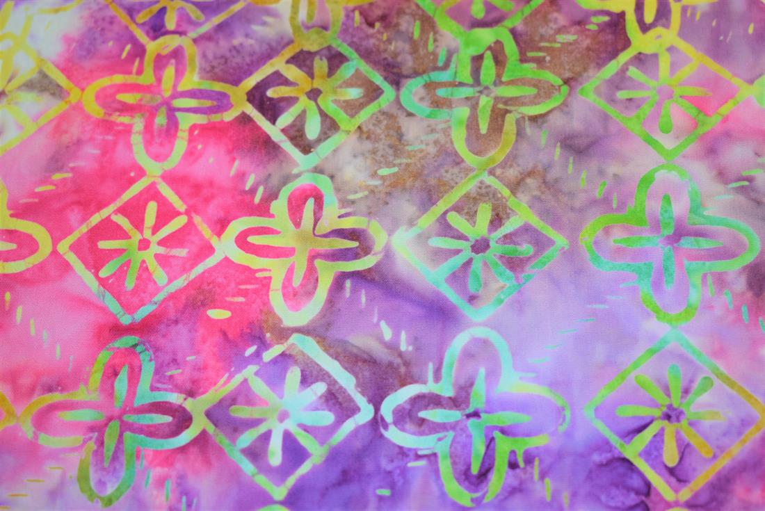 Pink Batik Single Fat Quarter