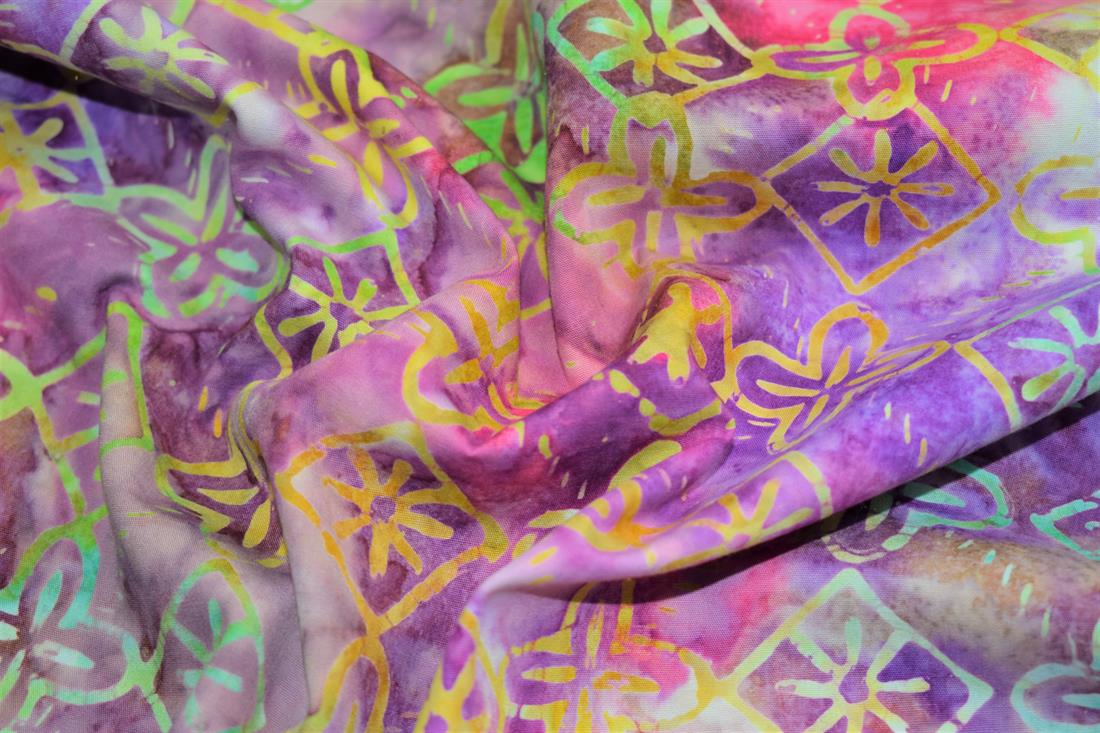 Pink Batik Single Fat Quarter
