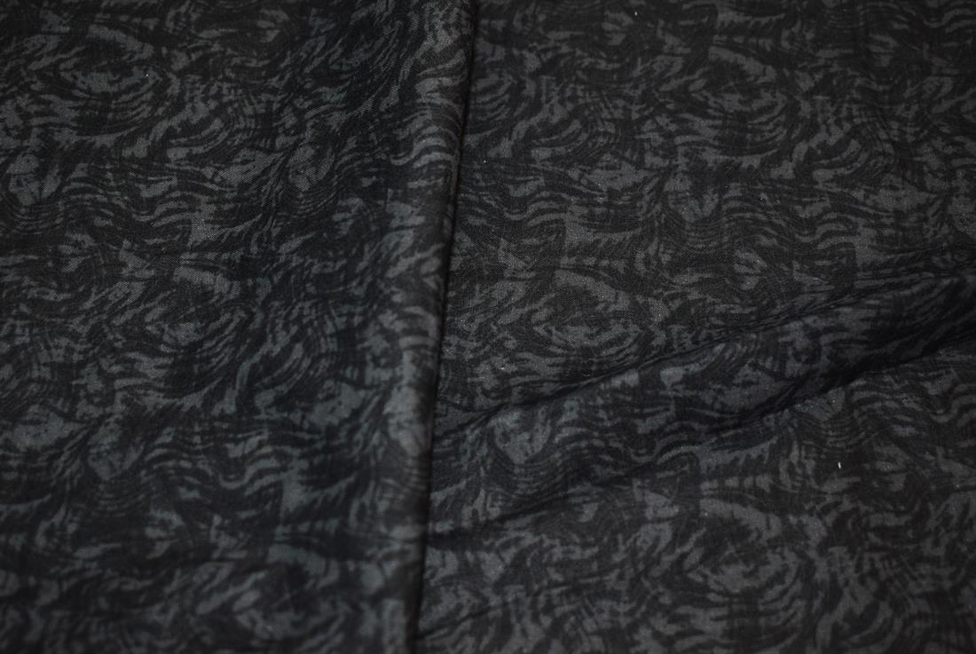 Black Printed 100% Cotton Fabric