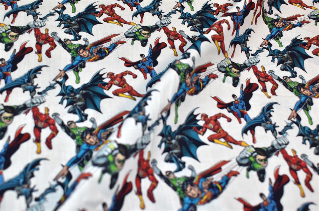 White Printed 100% Cotton Fabric