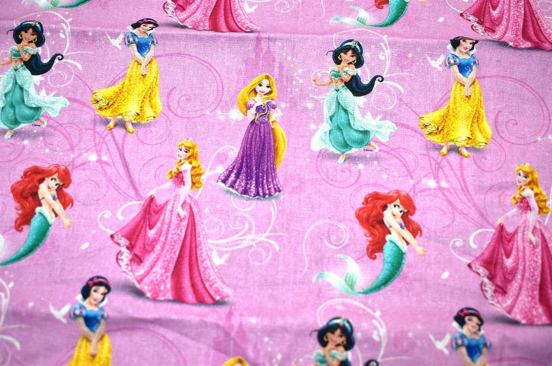 Pink Printed 100% Cotton Fabric