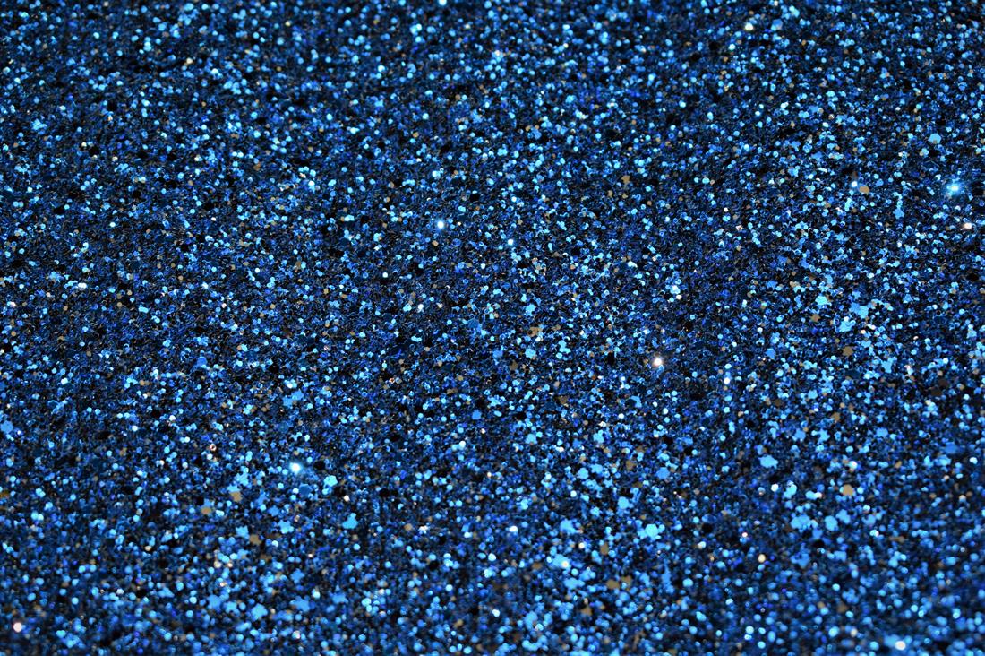 Royal Blue Glitter Flake Fabric
