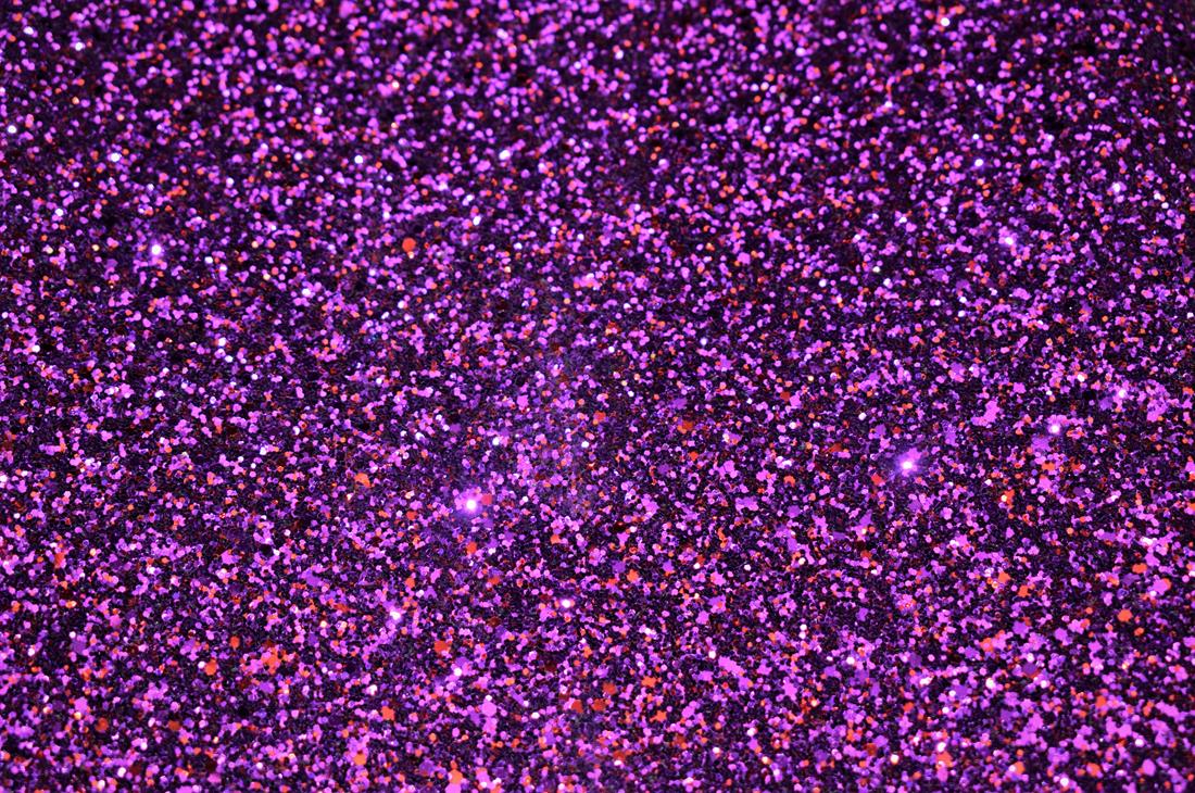 Purple Glitter Flake Fabric