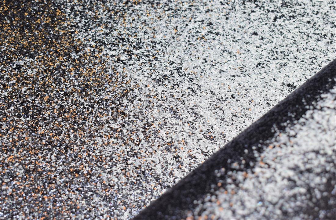 Grey & Black Glitter Print Quality Fabric