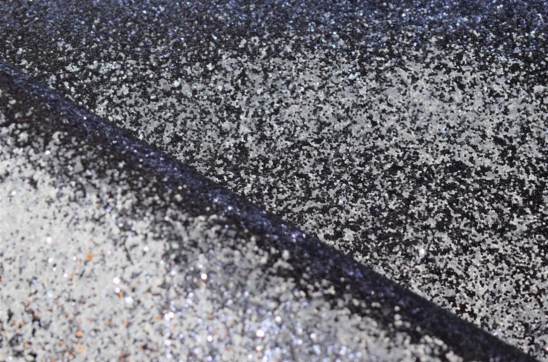 Grey & Black Glitter Print Quality Fabric