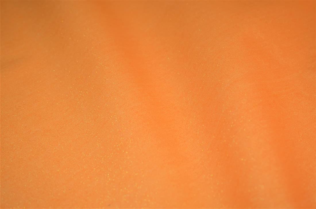 Orange Glitter Cotton Fabric