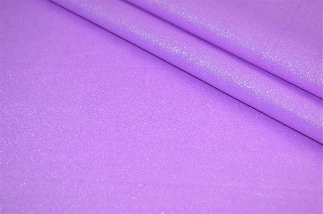 Lilac Glitter Cotton Fabric