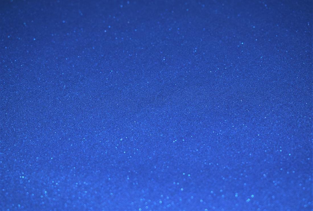 Blue Glitter Cotton Fabric