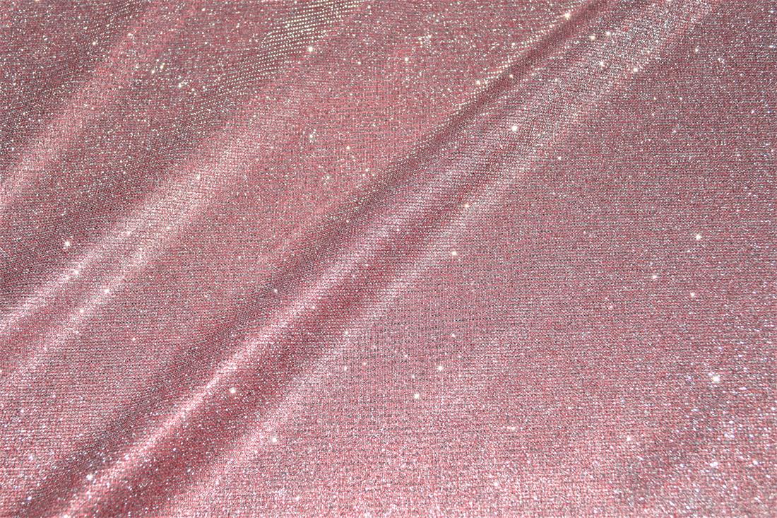 Dusky Pink Sparkly Glitter Stretch Moonlight Is a Stunning Sheer…