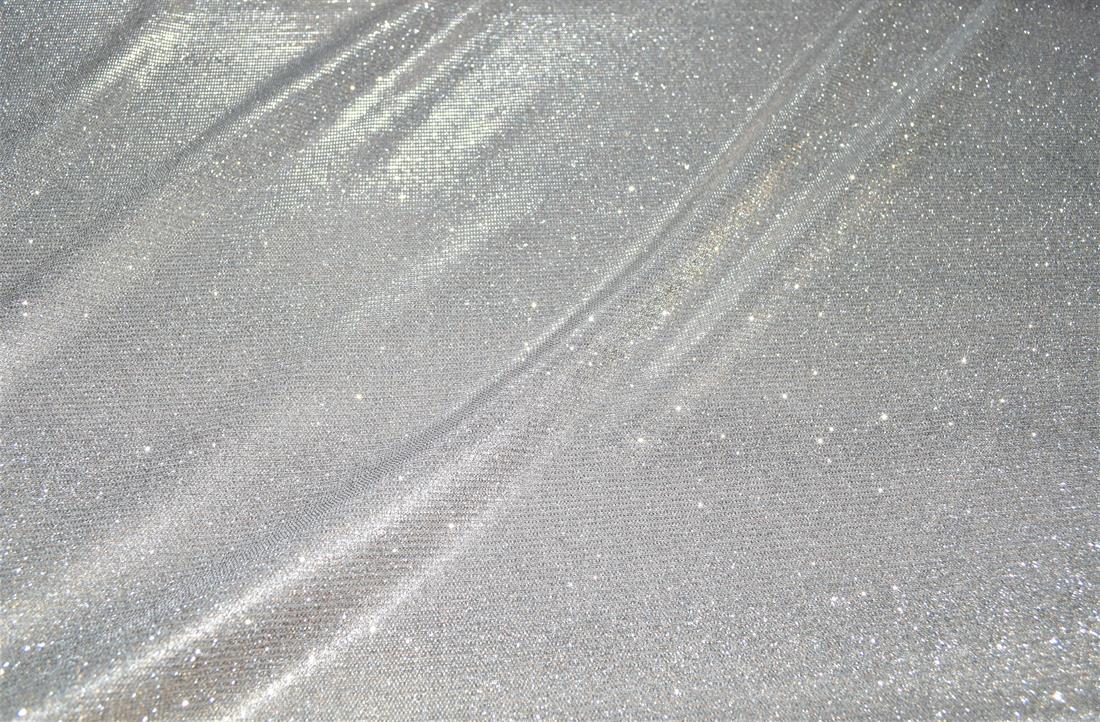 Silver & Grey Sparkly Glitter Stretch Moonlight Is a Stunning Sheer…