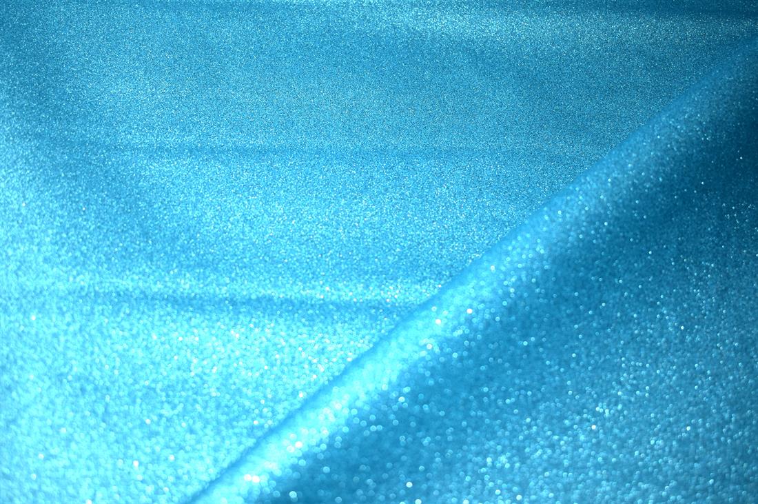 Baby Blue Cotton Glitter Base Fabric