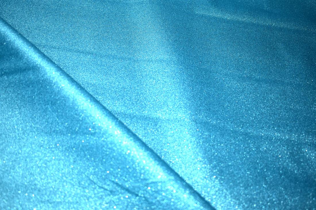 Baby Blue Cotton Glitter Base Fabric