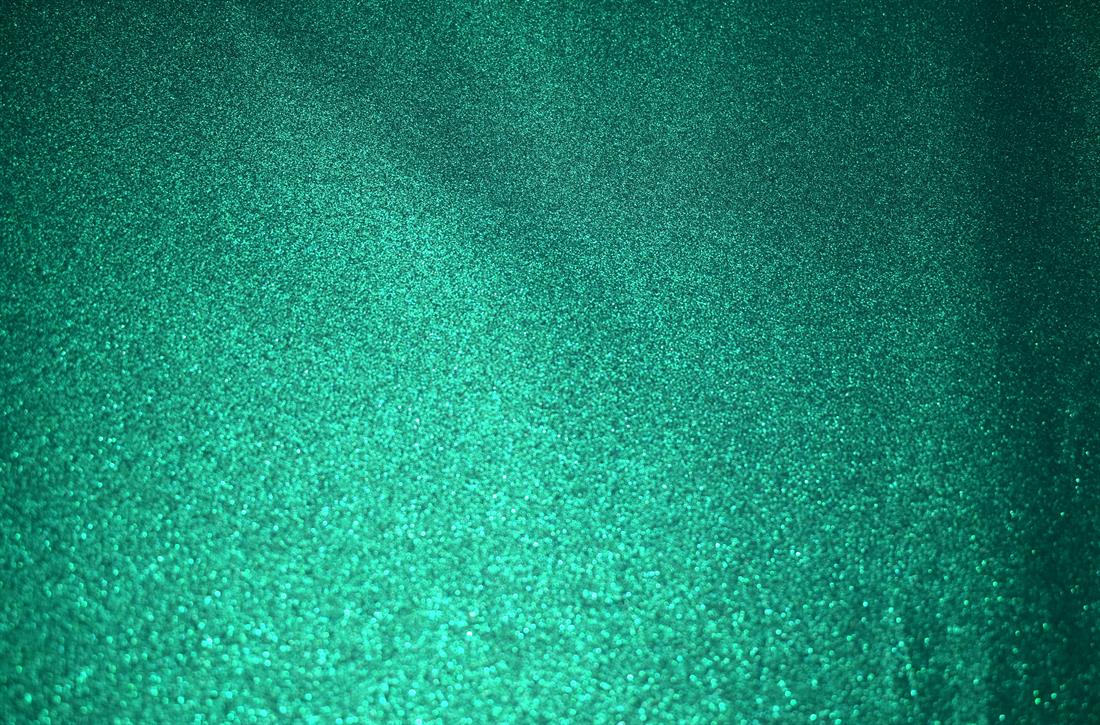Green Cotton Glitter Base Fabric
