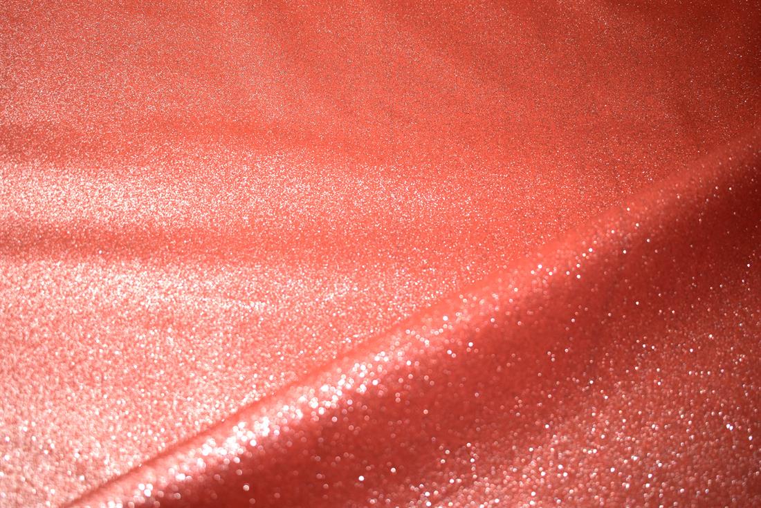 Orange Cotton Glitter Base Fabric