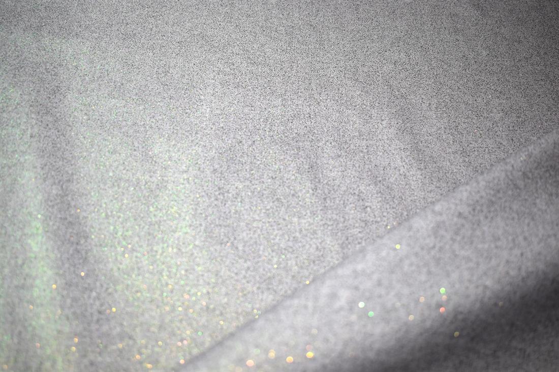 Silver Cotton Glitter Base Fabric