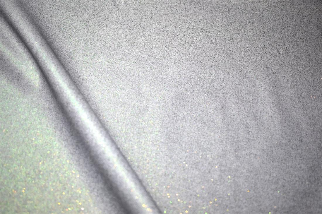 Silver Cotton Glitter Base Fabric