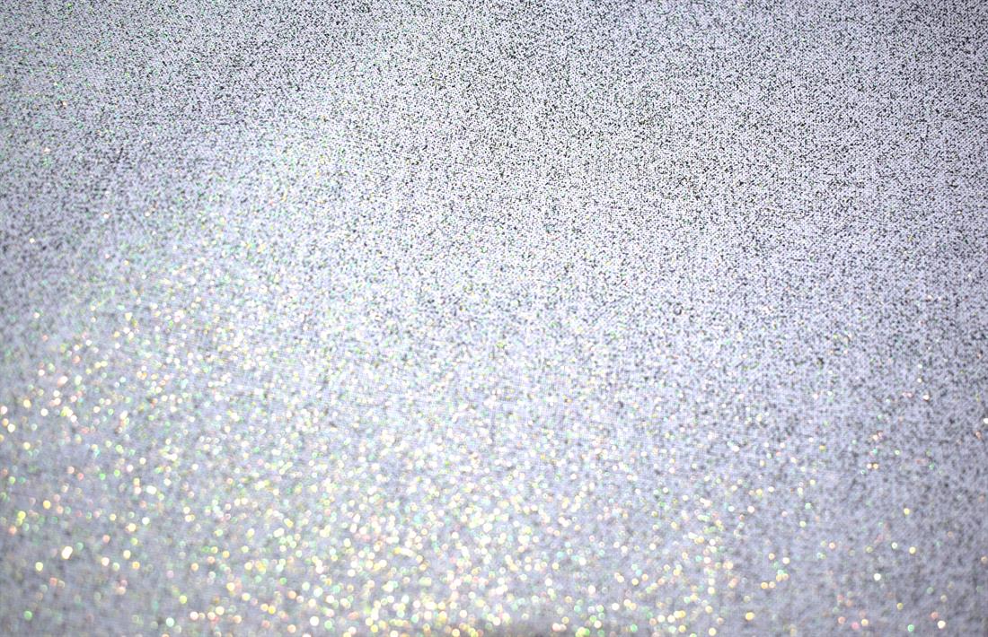 Silver Cotton Glitter Base Fabric