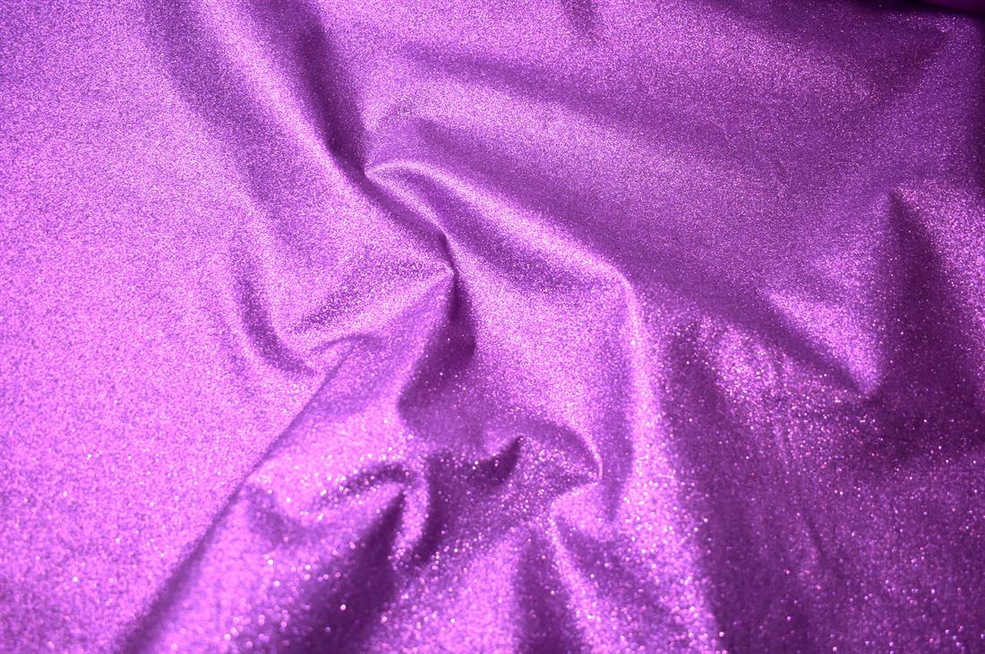 Purple Cotton Glitter Base Fabric