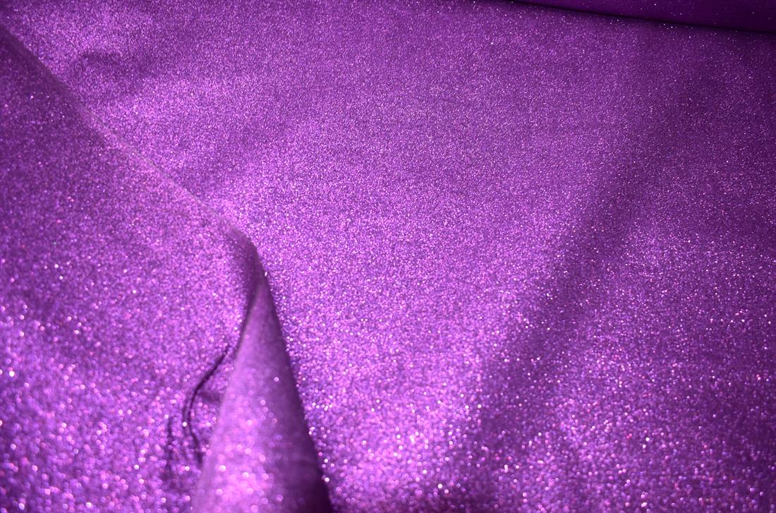 Purple Cotton Glitter Base Fabric
