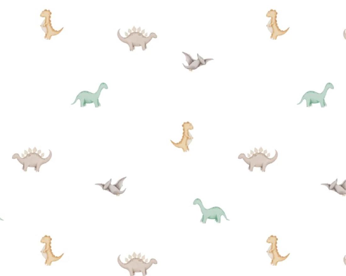 Off White Muslin Printed Gauze Fabric