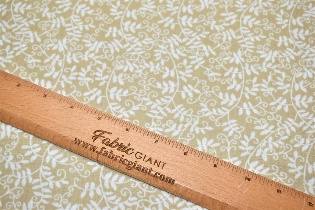 Swirly Ivy Double Gauze Fabric