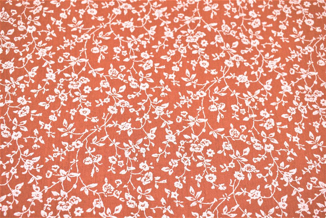 Ditsy Flower Fields Double Gauze Printed Fabric
