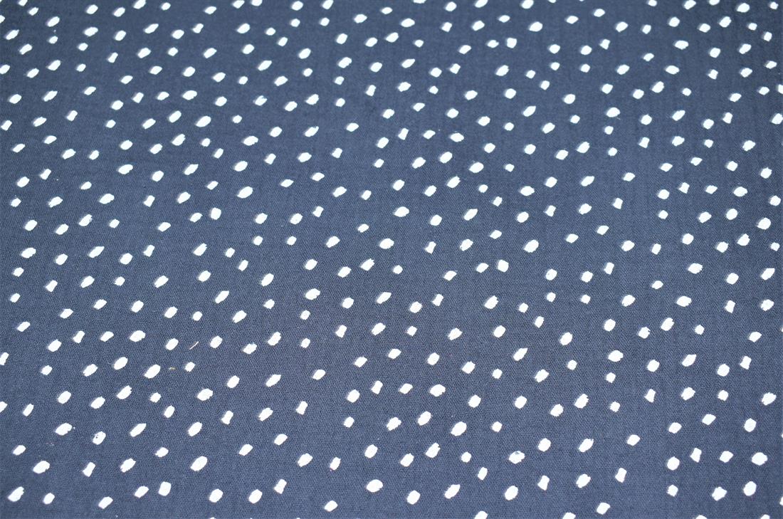 Ditsy Dots Double Gauze Printed Fabric