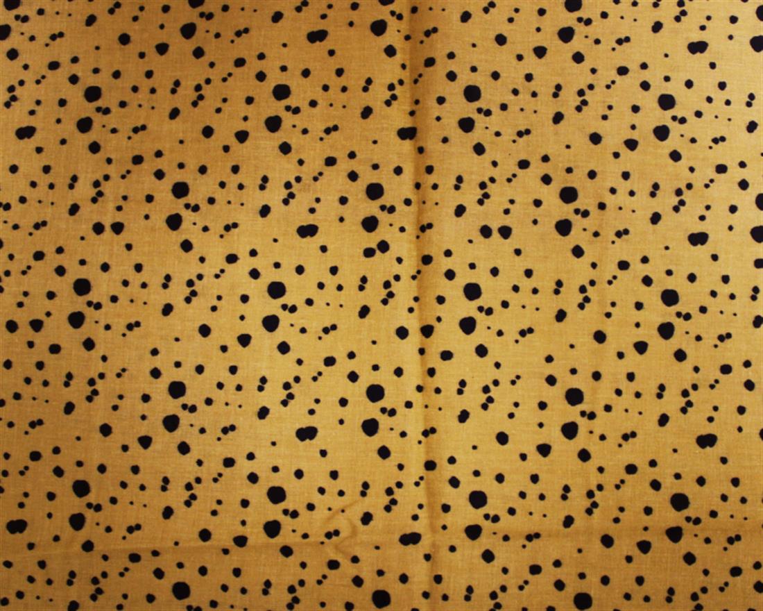 Ink Spots Double Gauze Printed Fabric